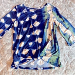 Clara Sun Woo Ocean Colors Top with Bunching